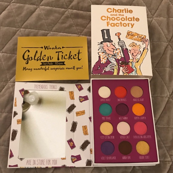 Storybook Cosmetics Makeup Charlie The Chocolate Factory Eyeshadow Palette Poshmark